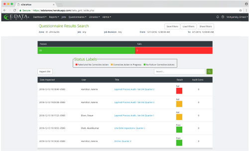 Quality Inspection Software, Manufacturing Inspection Software, audit management software, E-data now, layer process audit, quality inspection software, audit software, audit management software, mobile inspection software, edn